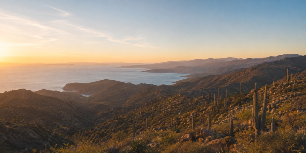 Panorámica de Baja California Sur
