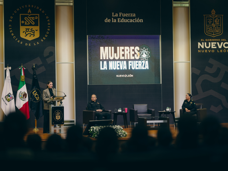 Galería: Mujeres también son la fuerza de la seguridad en Nuevo León.- Mariana Rodríguez
