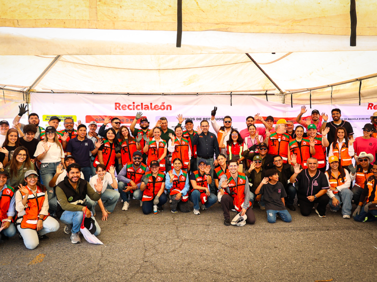 Consolida Medio Ambiente ReciclaLeón con su tercera edición en el sur de Monterrey