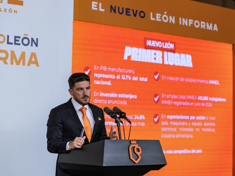 Galería: Consolida NL liderazgo económico; destaca en inversión, empleo, manufactura y exportaciones.- Samuel García