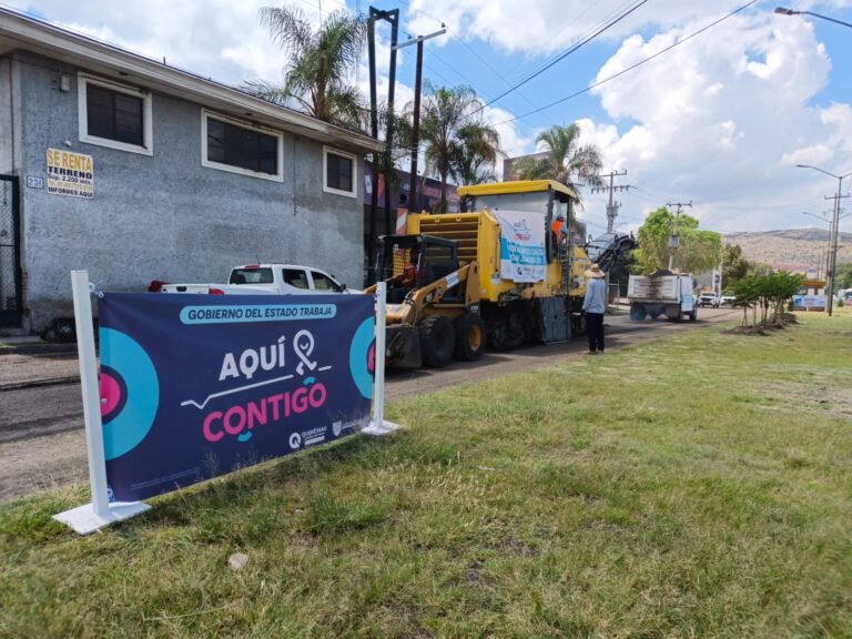 Inicia CEI rehabilitación de calles en San Juan del Río