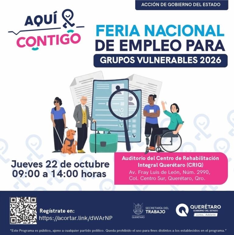 Galería: Invita Secretaría del Trabajo a Feria Nacional de Empleo para Grupos Vulnerables