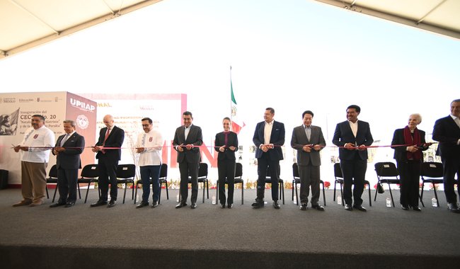Presidenta Claudia Sheinbaum inaugura CECyT No.20 “Natalia Serdán” y UPII “Alejo Peralta” del IPN en Puebla