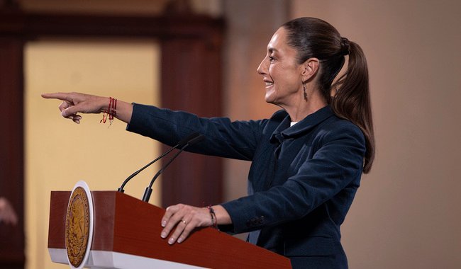 Claudia Sheinbaum (Movimiento de Regeneración Nacional (MORENA)), actividad política documentada en Wikipol