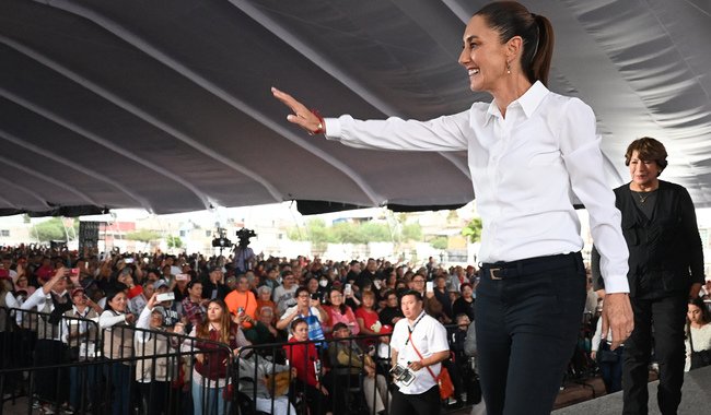 Claudia Sheinbaum (Movimiento de Regeneración Nacional (MORENA)), actividad política documentada en Wikipol