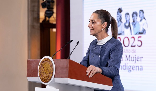 Presidenta presenta Programa Nacional de Infraestructura Carretera 2025-2030; se intervendrán 4 mil km para conectar zonas vulnerables