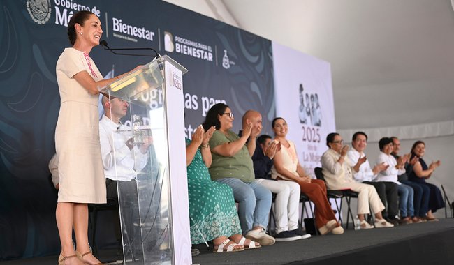 Claudia Sheinbaum (Movimiento de Regeneración Nacional (MORENA)), actividad política documentada en Wikipol