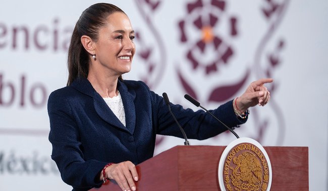 En 2025 cumpliremos el compromiso de que todas las mexicanas de 60 a 64 años reciban la Pensión Mujeres Bienestar: Presidenta