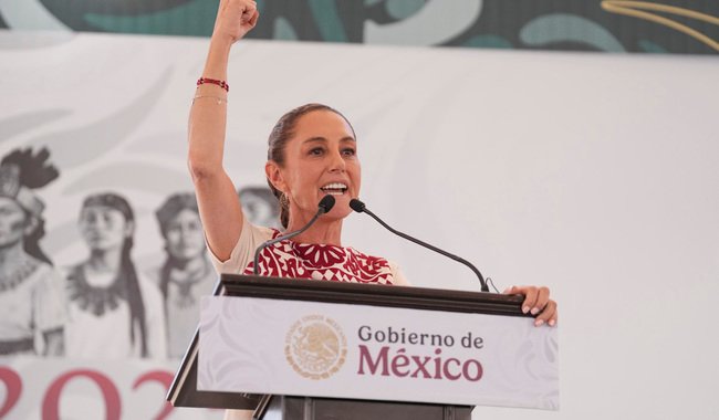 Presidenta encabeza el arranque de la construcción de 7 mil 450 viviendas en Aguascalientes como parte de Vivienda para el Bienestar