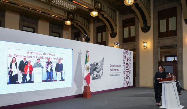 Claudia Sheinbaum (Movimiento de Regeneración Nacional (MORENA)), actividad política documentada en Wikipol
