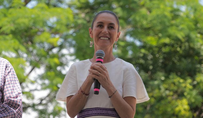 Claudia Sheinbaum (Movimiento de Regeneración Nacional (MORENA)), actividad política documentada en Wikipol