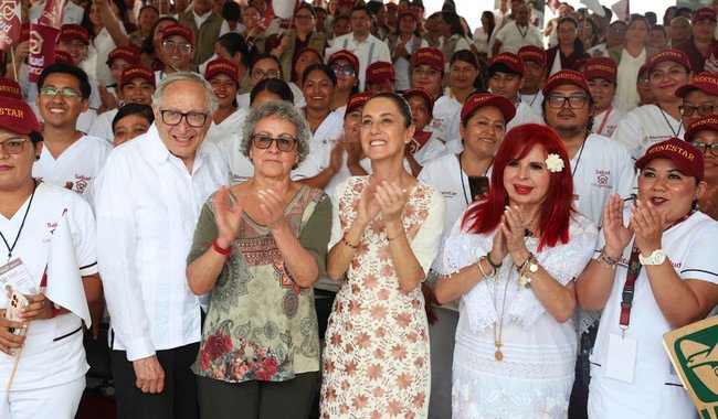 Claudia Sheinbaum (Movimiento de Regeneración Nacional (MORENA)), actividad política documentada en Wikipol