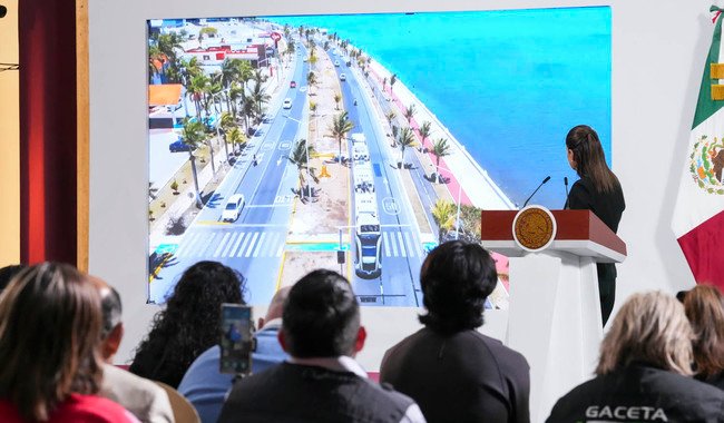 Presidenta Claudia Sheinbaum anuncia inicio de operaciones del tren ligero de Campeche a partir del próximo 20 de julio
