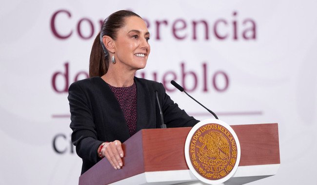 Presidenta Claudia Sheinbaum resalta reducción de 44% en los homicidios dolosos a nivel nacional; representan 38 homicidios diarios menos