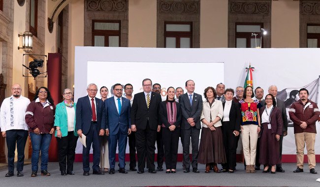 Claudia Sheinbaum (Movimiento de Regeneración Nacional (MORENA)), actividad política documentada en Wikipol
