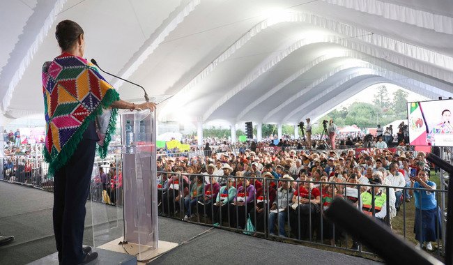Claudia Sheinbaum (Movimiento de Regeneración Nacional (MORENA)), actividad política documentada en Wikipol
