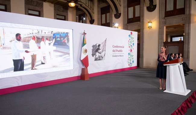 Claudia Sheinbaum (Movimiento de Regeneración Nacional (MORENA)), actividad política documentada en Wikipol