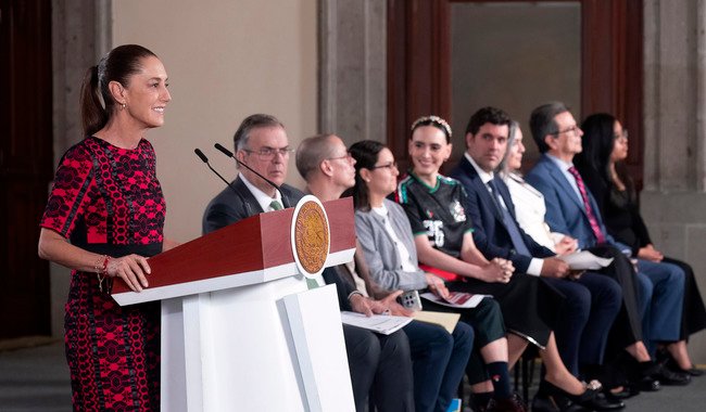 Claudia Sheinbaum (Movimiento de Regeneración Nacional (MORENA)), actividad política documentada en Wikipol