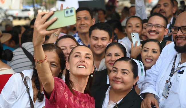Claudia Sheinbaum (Movimiento de Regeneración Nacional (MORENA)), actividad política documentada en Wikipol
