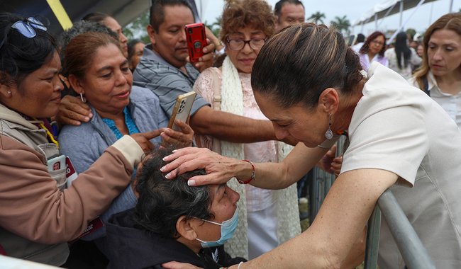 Claudia Sheinbaum (Movimiento de Regeneración Nacional (MORENA)), actividad política documentada en Wikipol