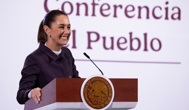 Presidenta de México destaca al AIFA como un aeropuerto en crecimiento: 1.º en transporte de carga y 90% de sus usuarios están satisfechos