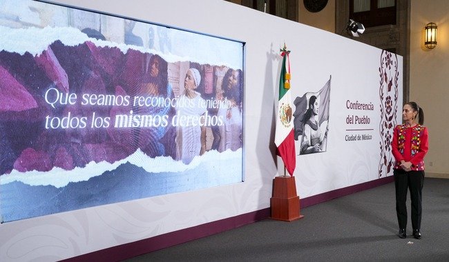 “Hay que estar muy orgullosos de nuestra historia, de la dignidad del pueblo y de la resistencia de los pueblos indígenas”: presidenta