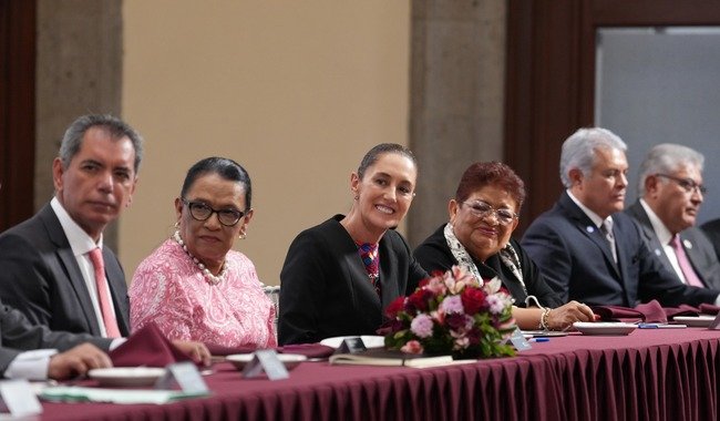 Claudia Sheinbaum (Movimiento de Regeneración Nacional (MORENA)), actividad política documentada en Wikipol