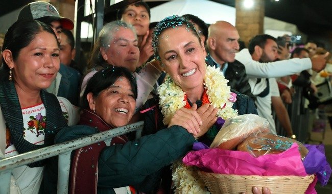 Claudia Sheinbaum (Movimiento de Regeneración Nacional (MORENA)), actividad política documentada en Wikipol