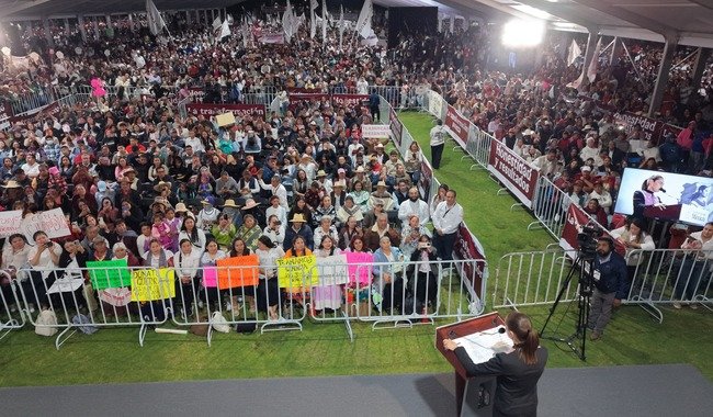 Claudia Sheinbaum (Movimiento de Regeneración Nacional (MORENA)), actividad política documentada en Wikipol