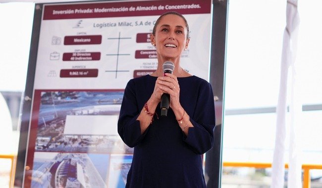 Presidenta Claudia Sheinbaum resalta gira productiva con inauguraciones de obras en BC y Sonora; se alista expansión del Puerto de Guaymas