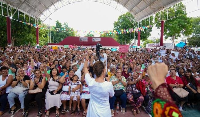 Claudia Sheinbaum (Movimiento de Regeneración Nacional (MORENA)), actividad política documentada en Wikipol